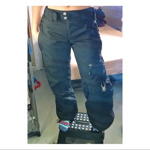SPYDER SNOWBOARDING SKIING BLACK PANTS